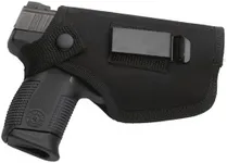 ComfortTac Gun Holster for Men & Women - Right-Handed, Medium (Size 3) Concealed Carry Holster - Wear Inside (IWB) or Outside (OWB) The Waistband - Gun Accessories