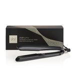 ghd Platinum+ Hair Straightener & Professional Styler in Black - Stronger Hair, More Shine, Colour Protection - for All Hair Types - (UK Plug)