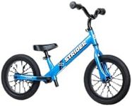 Strider 14x, Awesome Blue - Balance Bike for Kids 3 to 7 Years - Includes Custom Grips, Padded Seat, Performance Footrest & All-Purpose Tires - Easy Assembly & Adjustments