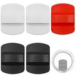 AYWFEY 5Pcs New Upgrade Magnetic Slider Replacement Block, Compatible with YETI Magnetic Lid 10oz, 14oz, 16oz, 20oz, 26oz, 30oz (White+ Black + Red)