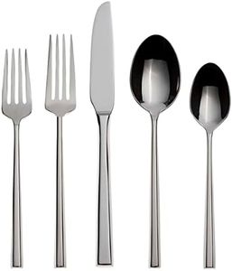 Oneida Diameter 20 Piece Fine Flatware Set, Service for 1, 18/10 Stainless Steel, Silverware Set, Dishwasher Safe