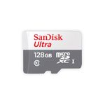 SANDISK Ultra MICROSDXC 128GB + SD Adapter 100MB/S Class 10 UHS-I - Tablet Packaging