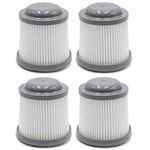 4Pcs Filters Fit for Black&Decker PVF110, PHV1210, PV1020L BDH2000PL Pivot Vacuum Cleaner