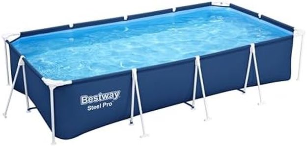 Bestway Steel Pro Piscine Hors Sol Rectangulaire 4,00 m X 2,11 m X 81 cm