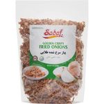 Sadaf Crispy Fried Onions - Golden Fried Onions for Cooking and Food Enhancing - Gourmet Fried Onions - Kosher - 454 gr Bag