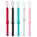 5 Adjustable wrist strap compatible with Nintendo Wii Remote Controller (Multi-Colour)