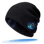 Bluetooth Beanie Hat, Bluetooth Toque | Gifts for Men - Winter Knit Cap with Wireless Stereo Headphone - Tuques Sport Hats for Running, Skiing - Birthday, Christmas Prensent for Mens Women Teen