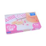 PME FF58 Fun Fonts-Alphabet Letters Upper and Lower Case for Cake Design, Set of 52, Collection 3, Plastic, Pink,X-Small