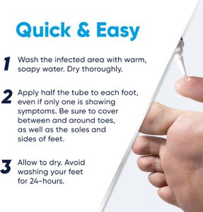 Lamisil Once Athlete’s Foot Treatment – Single Dose Antifungal Solution 4g