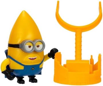 Despicable Me 4: Stormy Launching Mega Minion Gus - Action Figure with The Launcher, Gus Crashes into The Scene, Collect all 5 Mega Minions. Various Features and Accessories