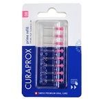 Premium Interdental Brushes Refill - Curaprox Prime CPS 08 Pink - Interdental Flosser - 8 Refill Pack