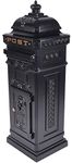 SK Style Large Aluminium Mail Box (Black)