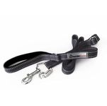 ThunderLeash No-Pull Dog Leash (Large (Over 25 lbs), Black)