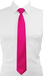 trilece Hot Pink Ties for Men - Men