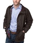 Rydale Men's Cawood Lined Waxed Cotton Wax Jacket Men's Coat for Walking or Shooting