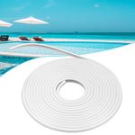 Inground Pool Liner Lock 120' Foot for Swimming Pool Inground,Pool Liner Coping Strips Fit Top & Side Wall Mount Liner Track