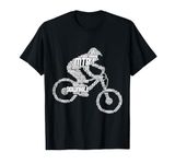 Downhill Mountain Bike Biker MTB Mountain Biker Boys Children T-Shirt