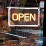 Open Signs for Business, LightingWill 16"x 9" LED Neon Open Sign with ON/OFF Switch Adapter, Ultra Bright and Eye-catching Electric Light Up Sign for Bar, Salon, Shop, Yellow/White, Horizontal