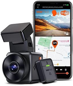 VANTRUE E1 Dash Cam 2.7K HDR WiFi GPS, 1440P 60fps Compact Dashcam for Car Night Vision, Voice Control, Car Camera Dash Cam Buffered Parking Monitor Dashboard Camera, Support 512GB