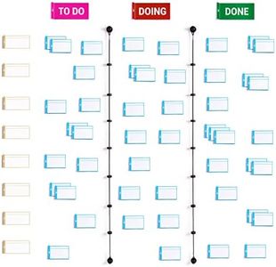 PATboard Scrum Board and Kanban Board Basic Tool kit for Magnetic Boards