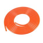 uxcell 10ft 6mm PU Transmission Round Belt High-Performance Urethane Belting Orange for Drive Transmission Conveyor Bonding Machine Dryer