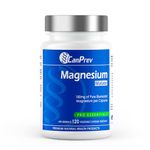 CanPrev Magnesium Malate 180mg, 120 V-Caps - Pure Magnesium Supplement for Energy, Sleep and Overall Well-Being - Enhanced Absorption, Muscle Relaxation, Energy Support, Ideal for Men & Women