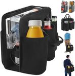 Wanyshapy Carrying Bag for Ninja Slushie Machine FS301 & FS300, Padded Travel Storage Case for Slushy Machine for Home with 6 Large Pockets & Shoulder Strap, Functions as a Protective Dust Cover