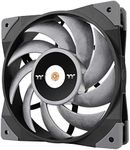 Thermaltake ToughFan 12 Turbo, PWM Controlled PWM 500~2500rpm, Metal-Reinforced Motor Hub, Gen.2 Hydraulic Bearing 120mm Case/Radiator Fan (Single Pack) CL-F121-PL12GM-A, 140mm,Black