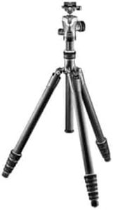 Gitzo GK2545T-82QD Traveler Tripod Kit with Pro Center Ball Head - Compact, Foldable and Light with Short Column Included for Ground Level Shoots, Series 2-4 Sections, Carbon Fibre