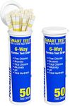 Poolmaster Smart Test 6-Way Swimming Pool and Spa Water Chemistry Test Strips, Made in The USA, 2 Pack