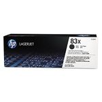 HP CF283X 83X High Yield Original LaserJet Toner Cartridge, Black, Single Pack