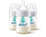 Philips Avent Anti-colic Baby Bottles with AirFree Vent 9oz, 3pk, SCF403/34