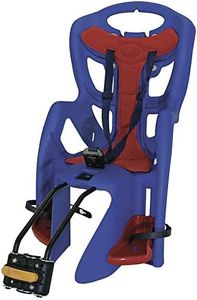 Bellelli Child Rear Bicycle Seat PEPE (up to 22 kg) Standard MultiFix For Bike Frames (Electric Blue)