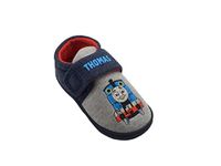 Thomas & Friends Boys Thomas the Tank Engine Slippers, Size 6 Grey