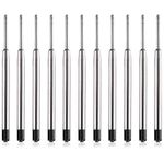 10 x Black Ink Pen Refills for Parker Ballpoint Pens, 9.9cm Long Black Pen Refills Compatible with All Parker Ballpoint Pens, Medium Size 0.7 Nib (10)