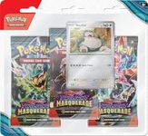 Pokémon Trading Card Game Scarlet and Violet 06 Twilight Masquerade 3 Booster Blister Packs