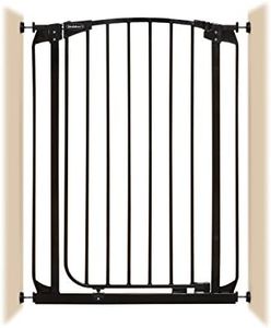 Bindaboo Zoe Barriere de sécurité Extra-Grande (s'adapte a 71cm- 80cm) Noir