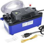 MSELTOS 1/30 HP 132 GPH 20 FT HVAC Condensate Pump with 20 FT Tubing, 115V/230V w/Automatic Safety Switch, Removal Drain Pump for Air Conditioner, Dehumidifier, Ice Maker, Furnace, Boiler