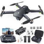 Holy Stone HS175D Foldable Drone with 4K Camera for Adults, RC Quadcopter with GPS Auto Return, Follow Me, Brushless Motor, Circle Fly, Waypoint Fly, Altitude Hold, Headless Mode, 46 Mins Long Flight