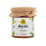 HoneyVeda 100% Natural Unprocessed Fennel Raw Honey - Unfiltered and Unpasteurized - 6 Natural Flavours Available - Monofloral Honey - Improves immunity, weight loss, cough