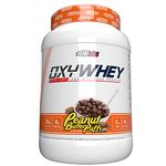 EHP Labs OxyWhey Whey Protein Isolate Powder - 25g of Whey Isolate Protein Powder, Meal Replacement Shake, Sugar Free Protein Powder - 27 Serves (Peanut Butter Puffs)