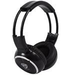 Rockville RFH3 Wireless Universal Infrared IR Headphones for Any Car Monitor - Black