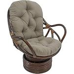 FUYAO Swivel Rocking Chair Cushion,Wicker Rattan Furniture Seat Cushion,Waterproof and UV Resistant Rocking Chair Cushion for Home Decoration Indoor Outdoor