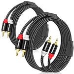 HOSONGIN RCA Cables 6.6ft 2 Pack[Hi
