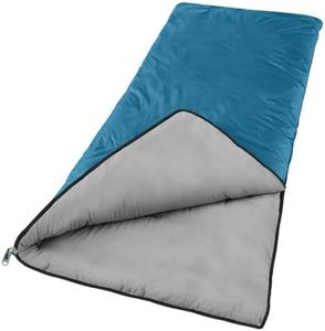 Trajectory 2in1 Sleeping Bag & Convertible Blanket for Travel, Camping, Hiking, and Trekking | Dual Color Reversible Design | Suitable for Men and Women
