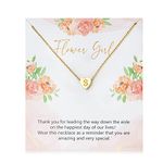 S Flower girl necklace-CAOS