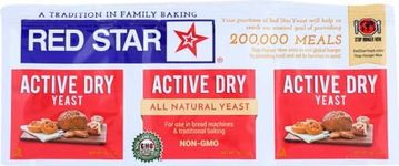 Red Star GlutenFree Active Dry Yeast, 0.25 Ounce (Pack of 9)