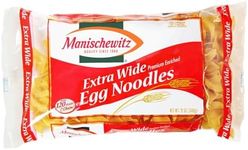 MANISCHEWITZ Extra Wide Egg Noodles, 12-Ounce Bags (Pack of 12)