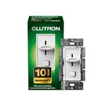 Lutron SCL-153P-WH Skylark Single Pole/3-Way CFL/LED Dimmer, White, 150-watt ( Packaging May Vary )