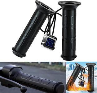 7/8'' ATV Heated Grips Universal Handlebar Grips Soft Rubber 22mm Motorcycle Grip for ATV 4 Wheeler Quad Warmer Kit